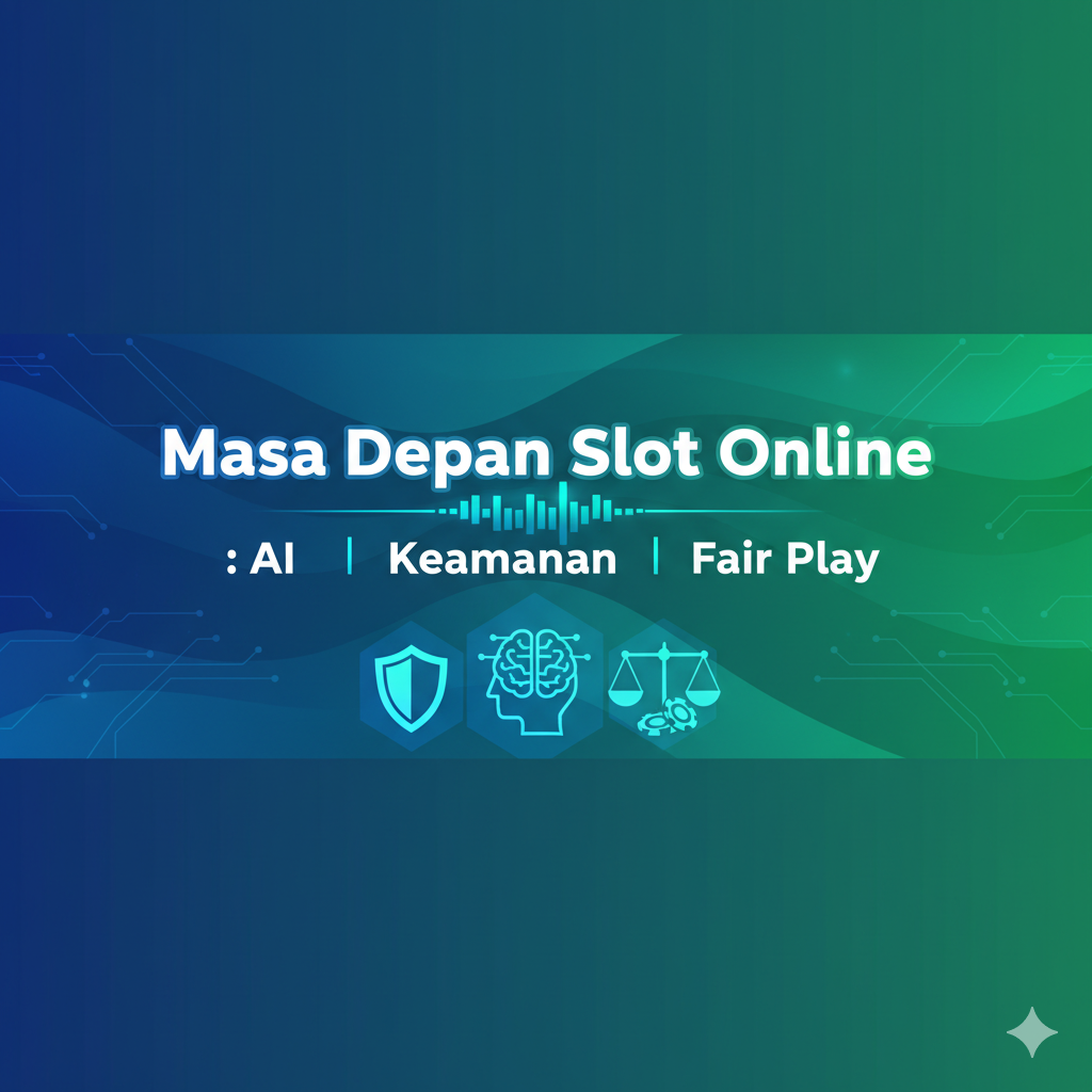 Masa Depan Slot Online : AI, Keamanan, dan Fair Play